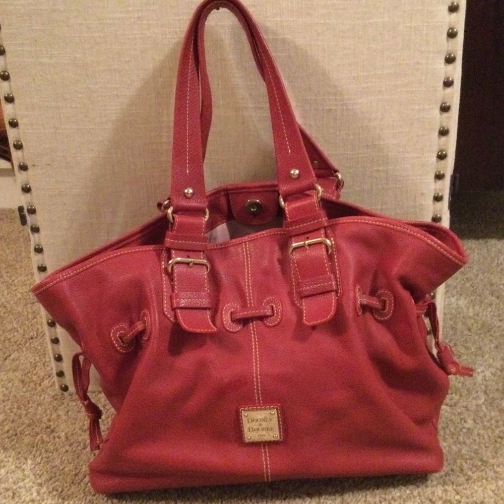 Dooney & Bourke Red leather bag